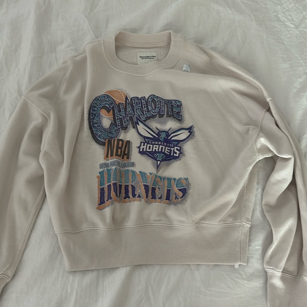 *NWT* Abercrombie Sweater Charlottes Hornets